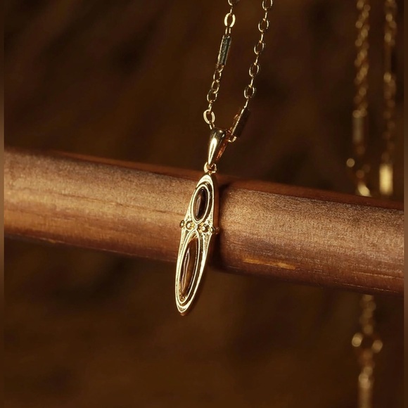 Montana West Wrangler 18k Gold Necklace - Picture 5 of 6